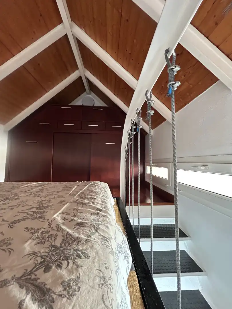 Dormitori de Loft de lloguer en Sevilla amb Aire condicionat, Calefacció i Terrassa