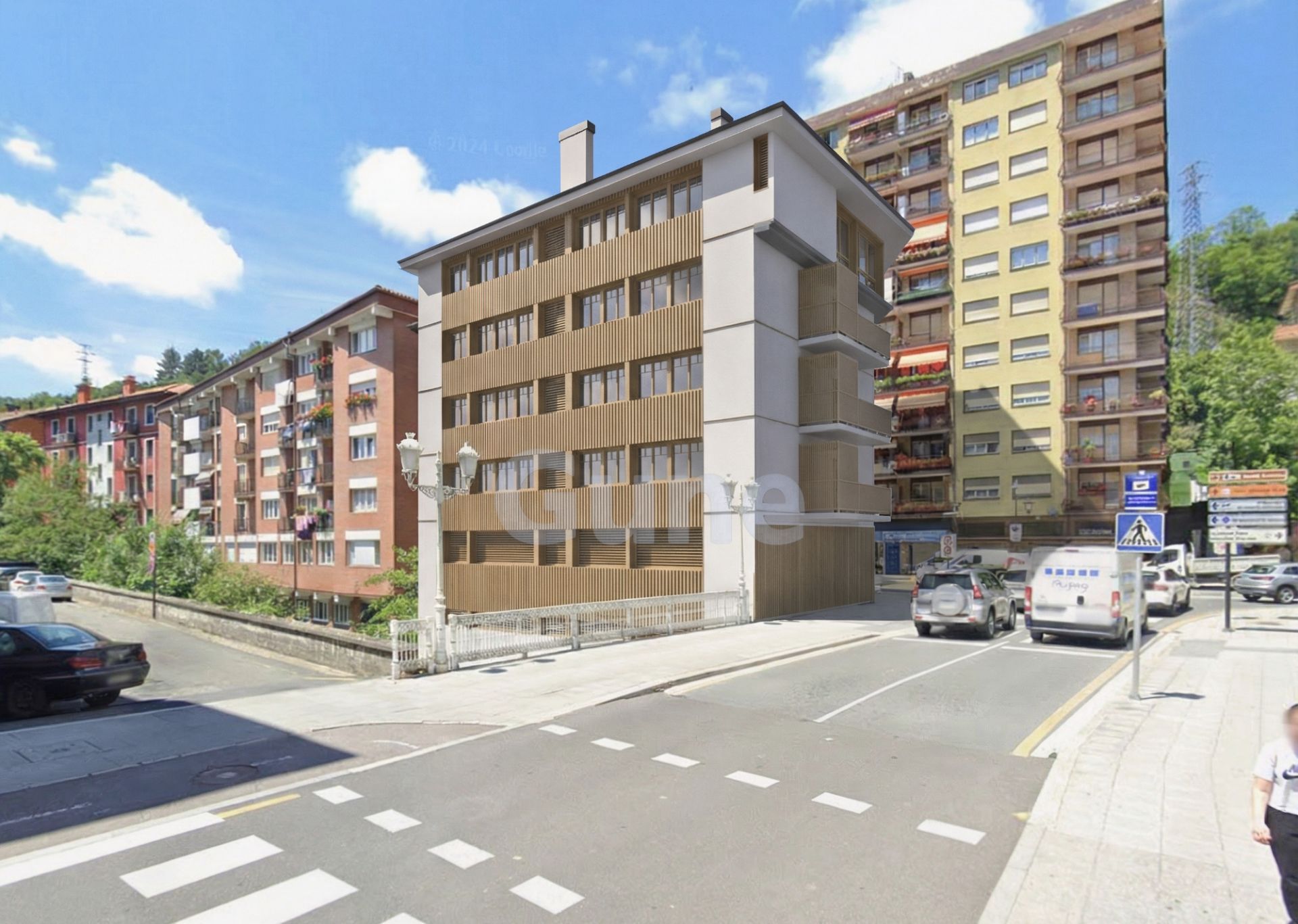Vista exterior de Piso en venta en Urretxu con Calefacción