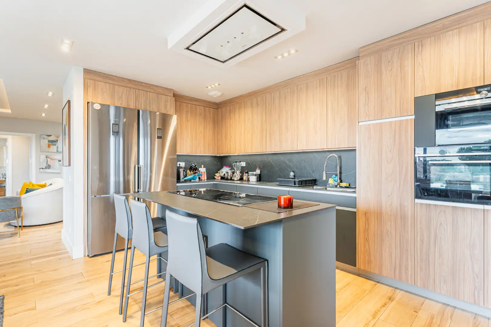 Cocina de Ático en venta en Las Rozas de Madrid con Aire acondicionado, Calefacción y Jardín privado