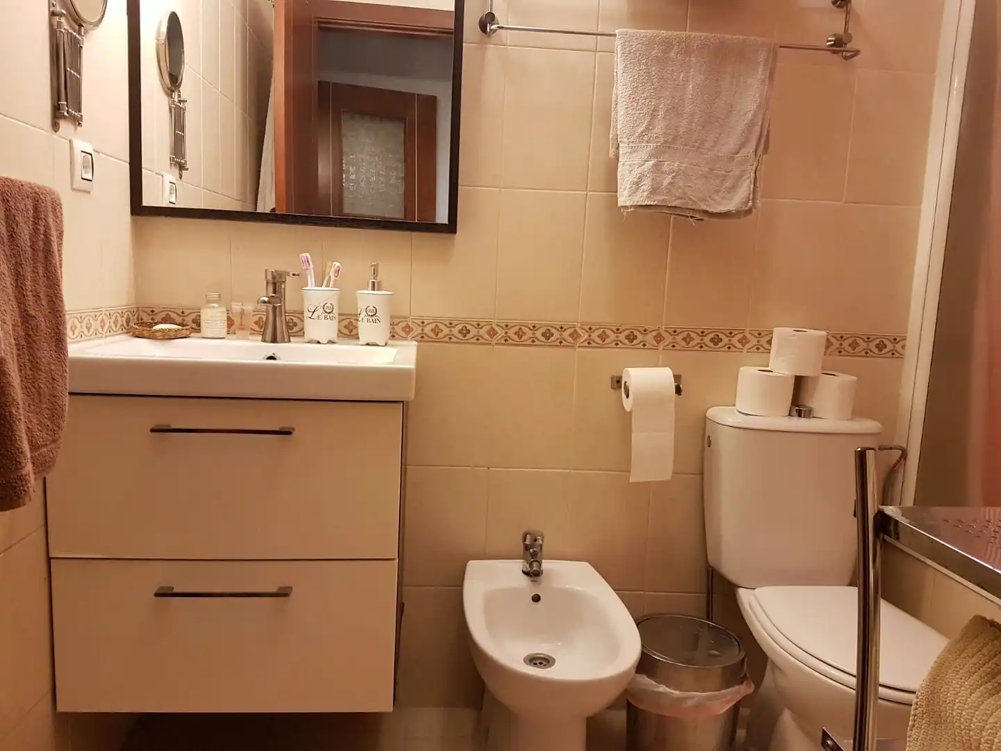 Baño de Dúplex en venta en Torredonjimeno con Aire acondicionado, Amueblado y Piscina comunitaria