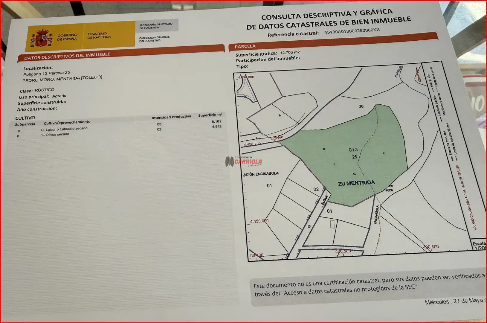 Terreni e lotti in vendita a Méntrida, imagen 4