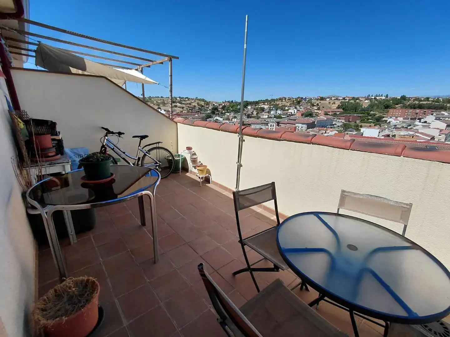 Terrasse von Maisonette zum Verkauf in El Molar (Madrid) mit Heizung, Terrasse und Abstellraum