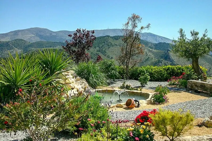 Jardín de Finca rústica en venta en Relleu con Aire acondicionado, Jardín privado y Terraza