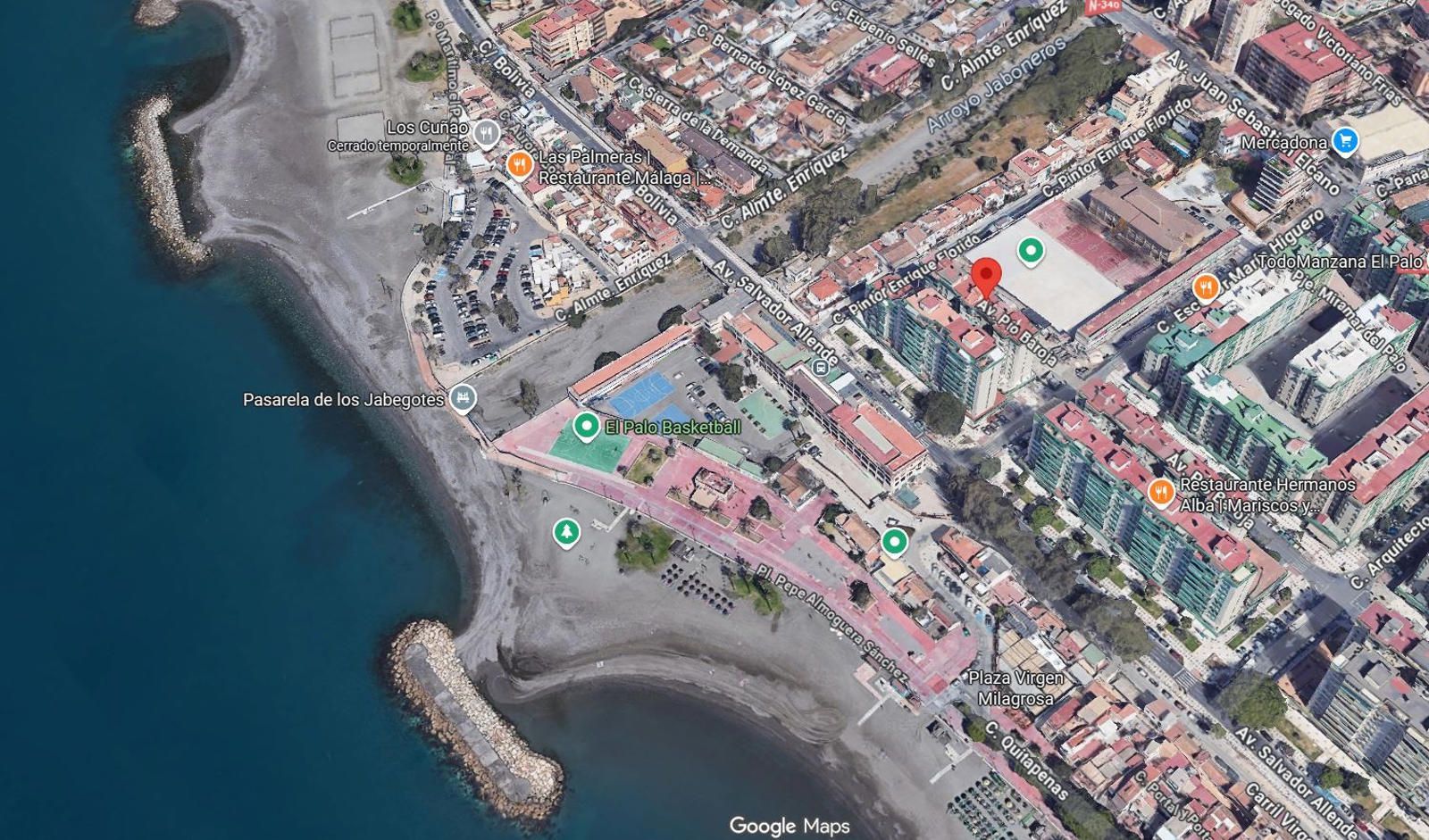 Vista exterior de Pis en venda en Málaga Capital
