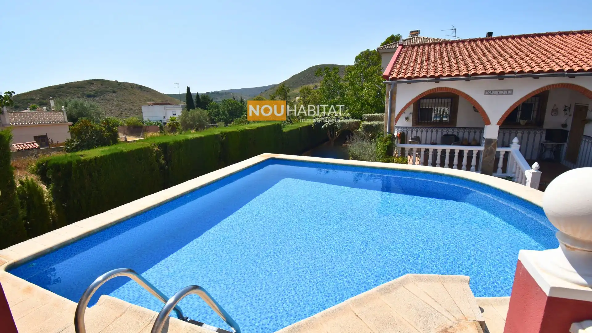 Villa mit Pool zum Verkauf in Montroi / Montroy, imagen 32