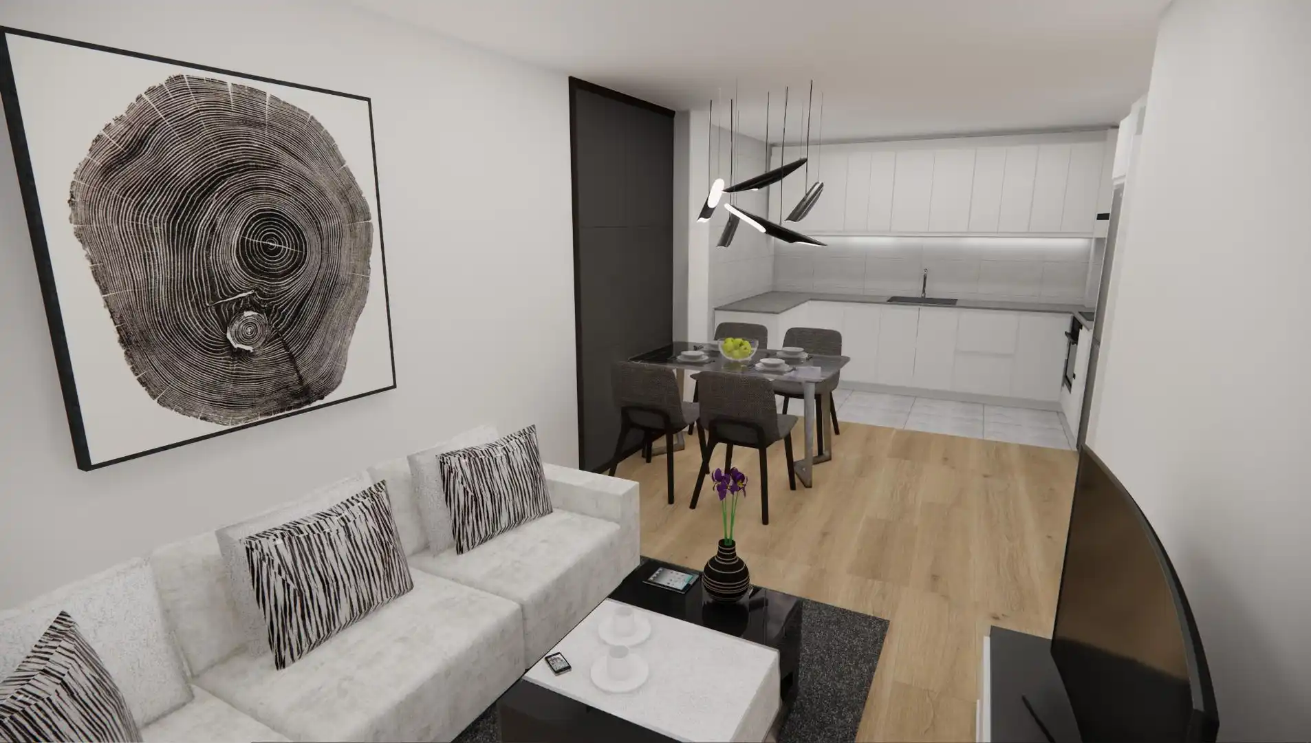 Sala de estar de Piso en venta en Calella con Calefacción, Terraza y Trastero