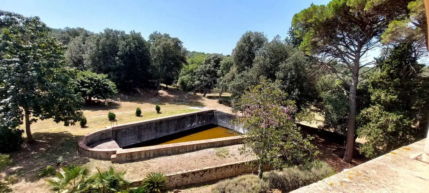 Garden of Country homes for sale in Flaçà  with Air Conditioner, Heating and Private garden