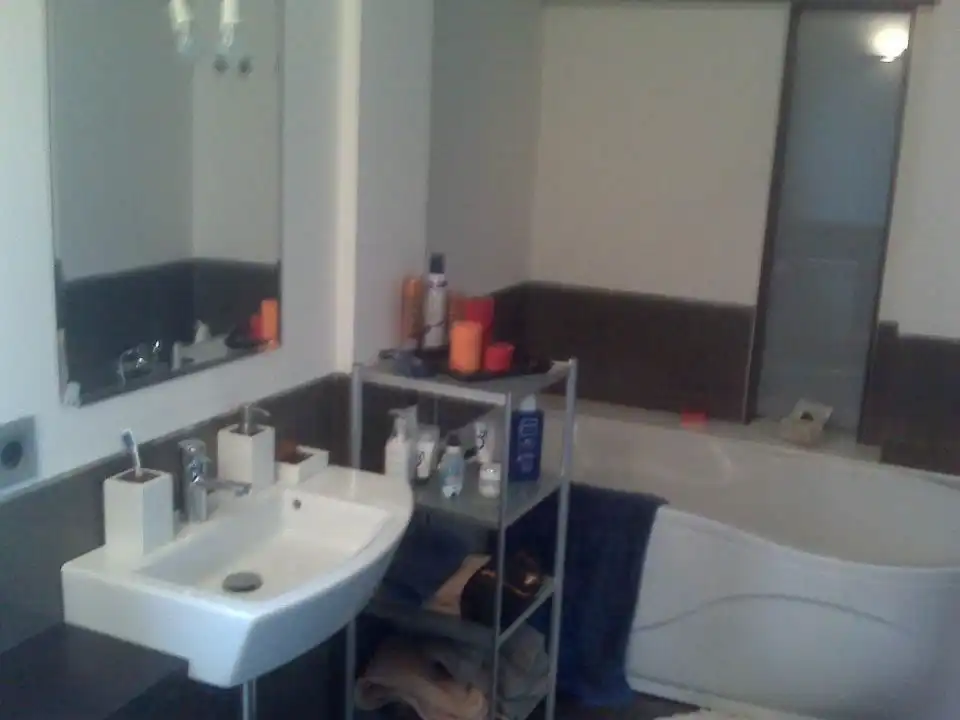 Badezimmer von Dachboden zum Verkauf in Les Borges Blanques mit Klimaanlage und Balkon