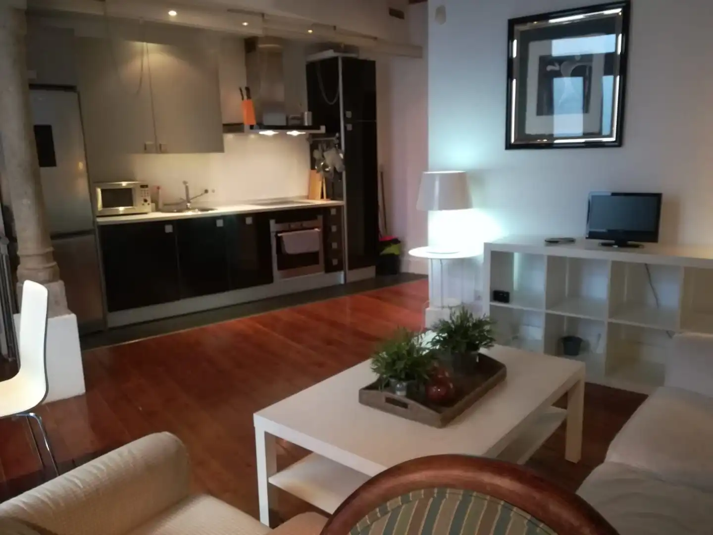 Sala de estar de Dúplex en venta en Toledo con Aire acondicionado, Parquet y Amueblado