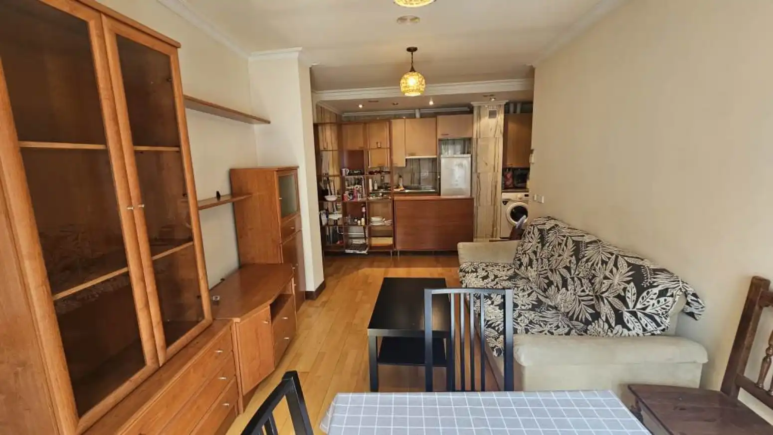 Living room of Flat for rent in Salamanca  with Heating and Furnished