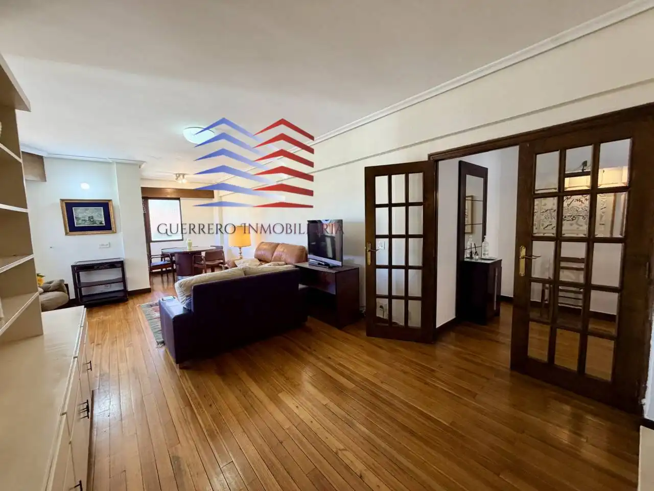 Sala d'estar de Pis de lloguer en Ourense Capital  amb Calefacció, Parquet i Traster