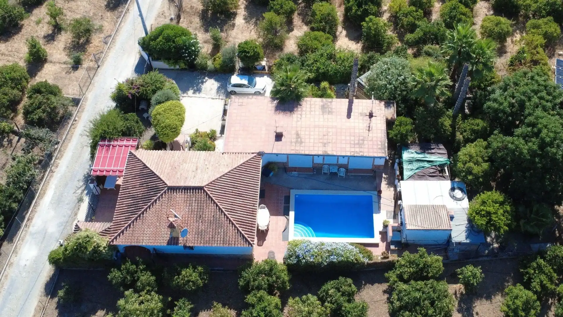 Swimming pool of Country homes for sale in Alhaurín El Grande  with Air Conditioner and Swimming Pool