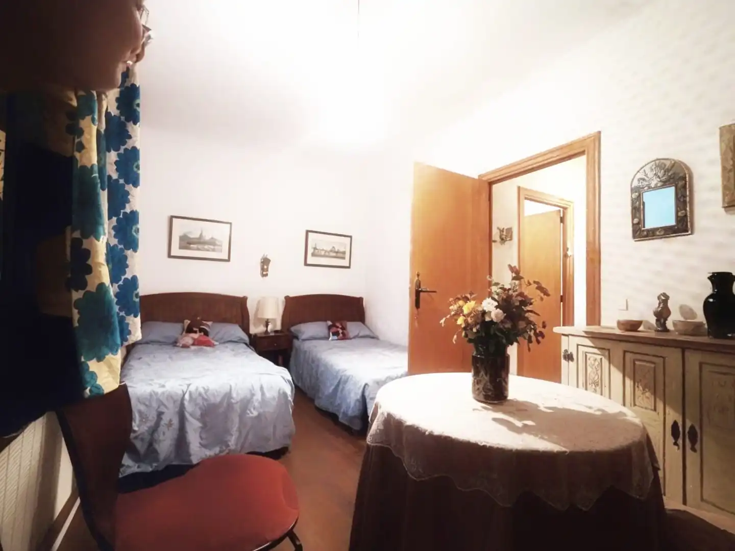 Bedroom of Detached homes for sale in Manzanares El Real  with Heating, Private garden and Terrace