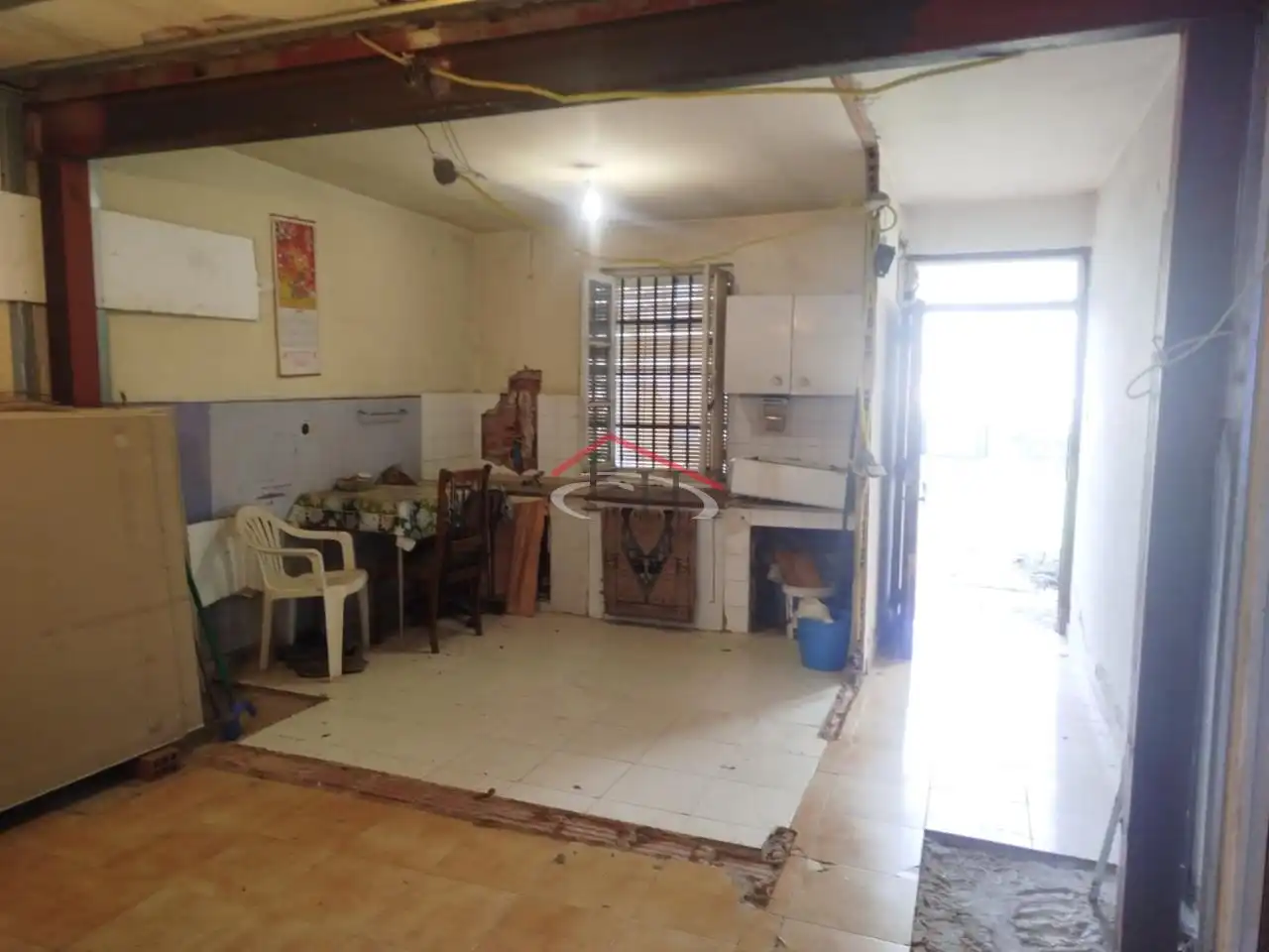 Cocina de Casa o chalet en venta en Chozas de Abajo con Jardín privado