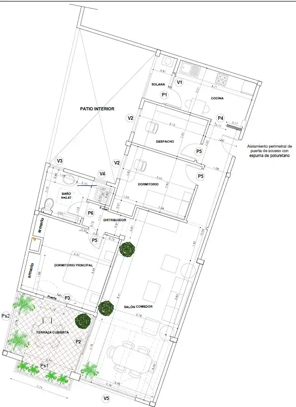 Wohnung zur Miete in Santa Cruz de Tenerife mit Klimaanlage, Terrasse und Ofen
