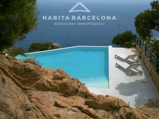 Exterior view of Houses for rent in Palafrugell  with Air Conditioner, Heating and Private garden