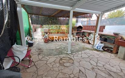 Terrasse von Einfamilien-Reihenhaus zum verkauf in Vallbona d'Anoia mit Heizung, Privatgarten und Balkon