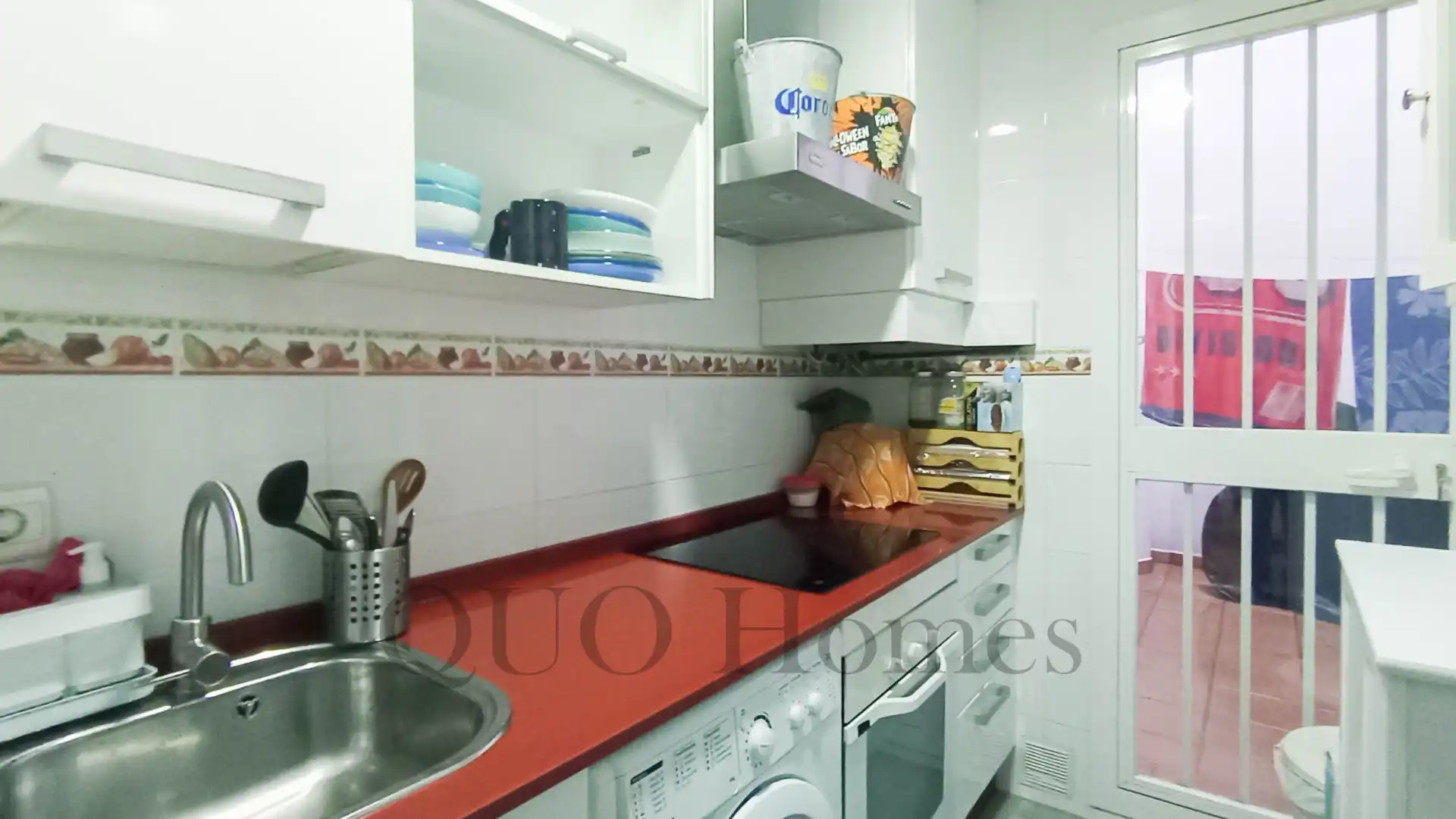 Kitchen of Flat for sale in Jerez de la Frontera  with Furnished, Oven and Washing machine