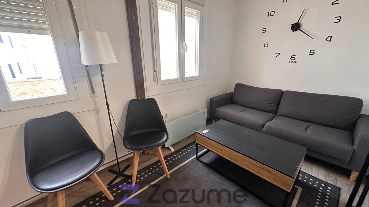 Living room of Flat to rent in  Logroño  with Parquet flooring, Furnished and Oven