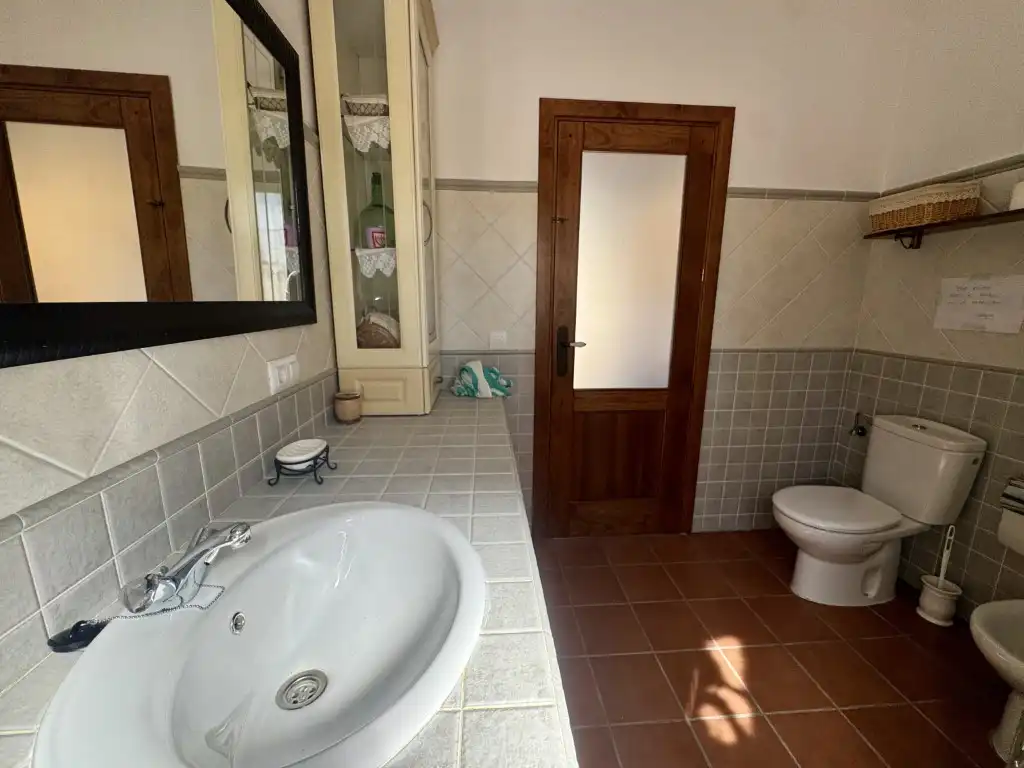 Bathroom of Country homes for sale in Zarza-Capilla, Badajoz