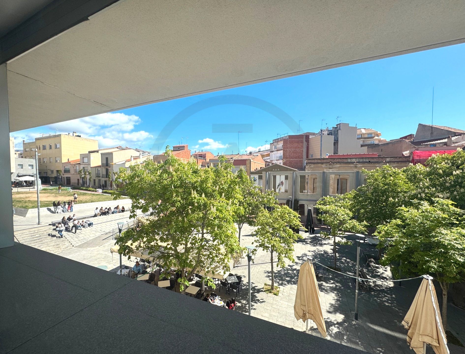 Vista exterior de Pis en venda en Terrassa amb Aire condicionat, Calefacció i Parquet