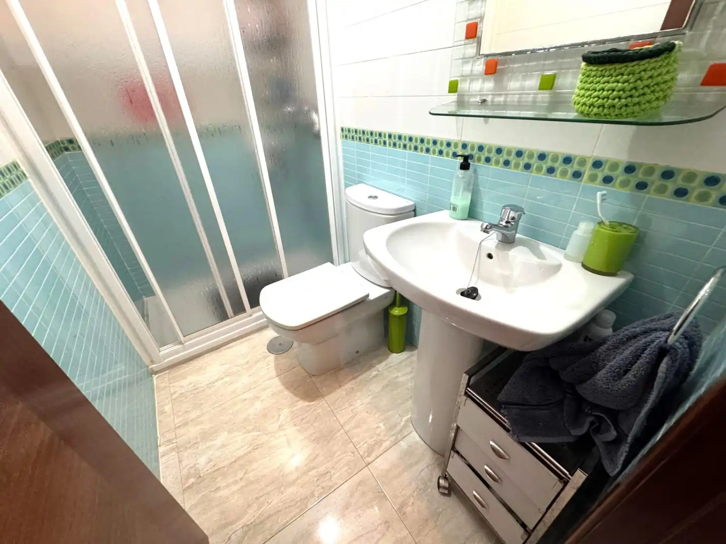 Baño de Casa adosada en venta en Punta Umbría con Aire acondicionado, Terraza y Amueblado