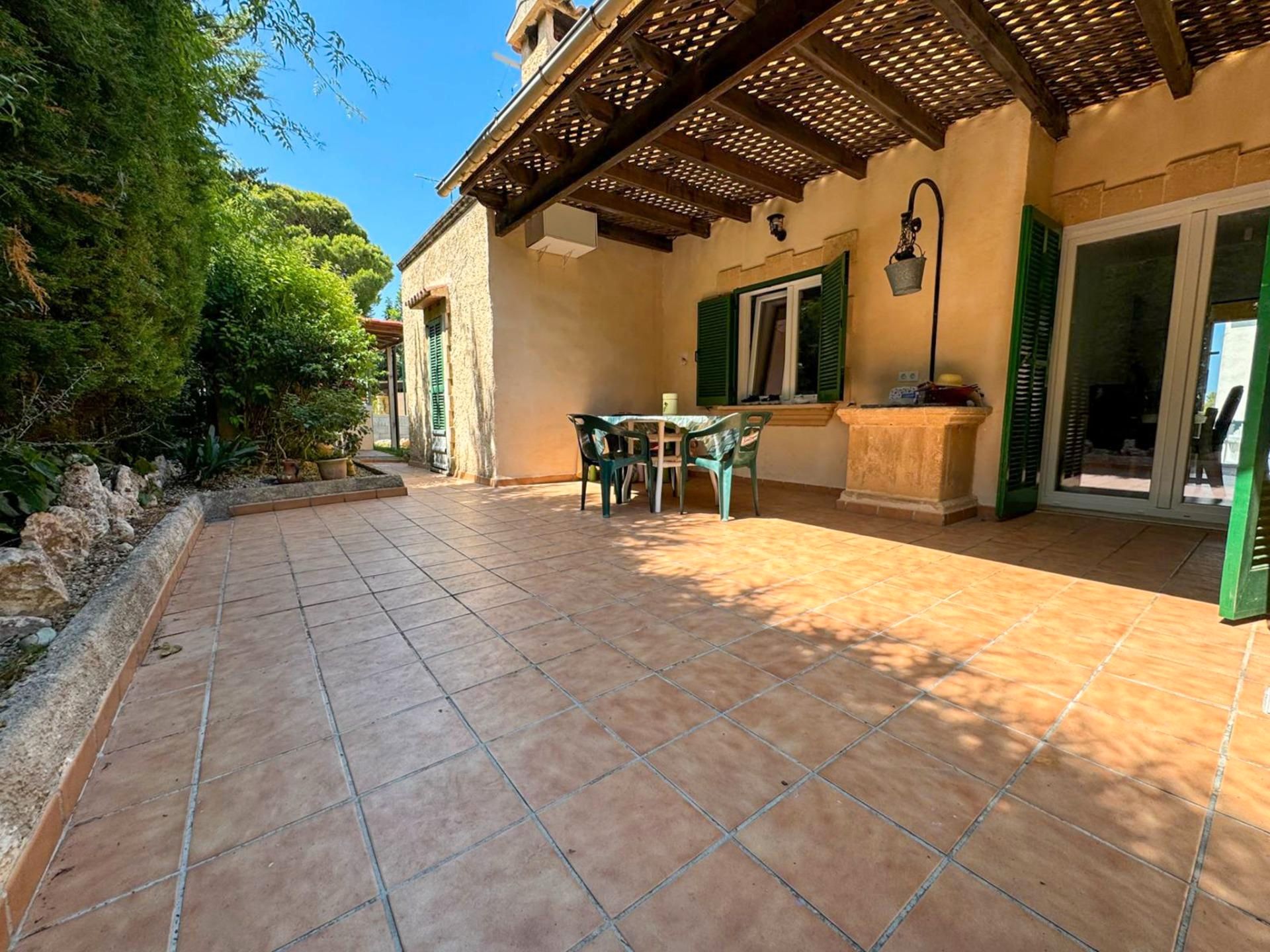 Terrassa de Casa o xalet en venda en Alcúdia amb Aire condicionat, Jardí privat i Terrassa