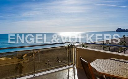 Terrasse von Wohnungen zum verkauf in Peñíscola / Peníscola mit Terrasse, Schwimmbad und Möbliert