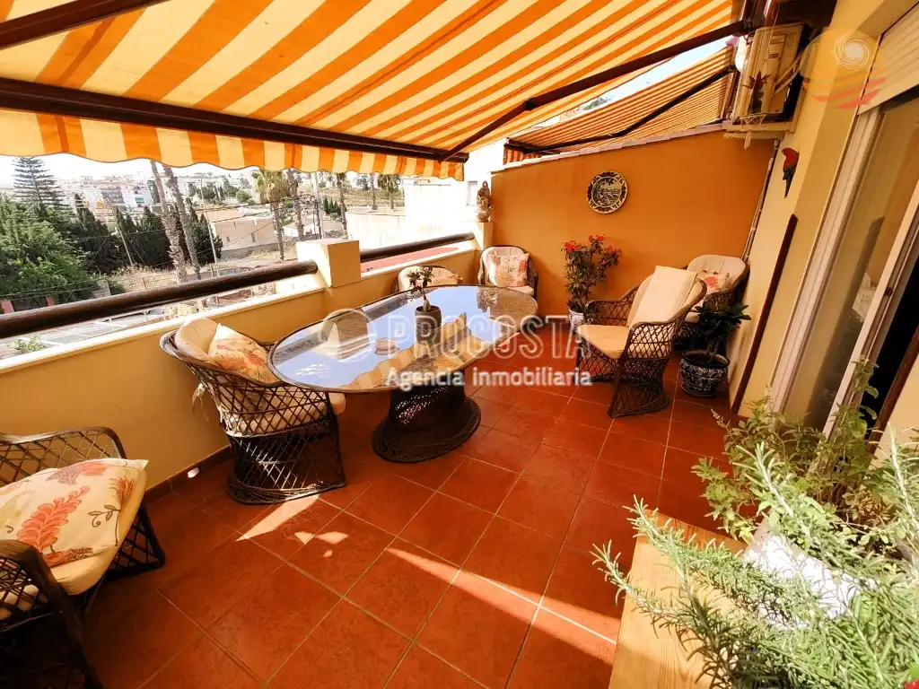 Terraza de Casa adosada en venta en Almuñécar con Aire acondicionado, Jardín privado y Terraza