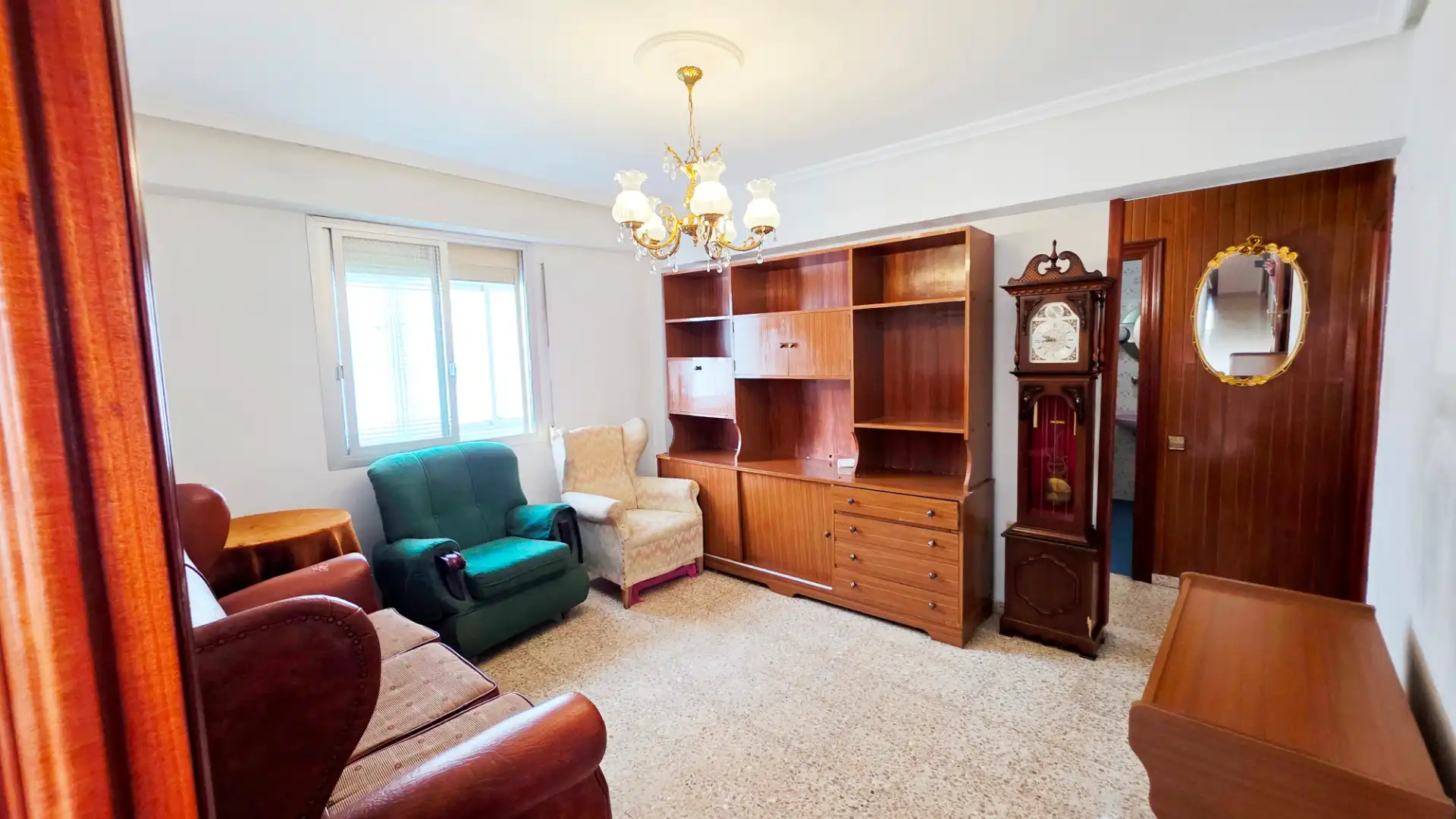 Living room of Flat for sale in Jaén  with Air Conditioner, Heating and Terrace