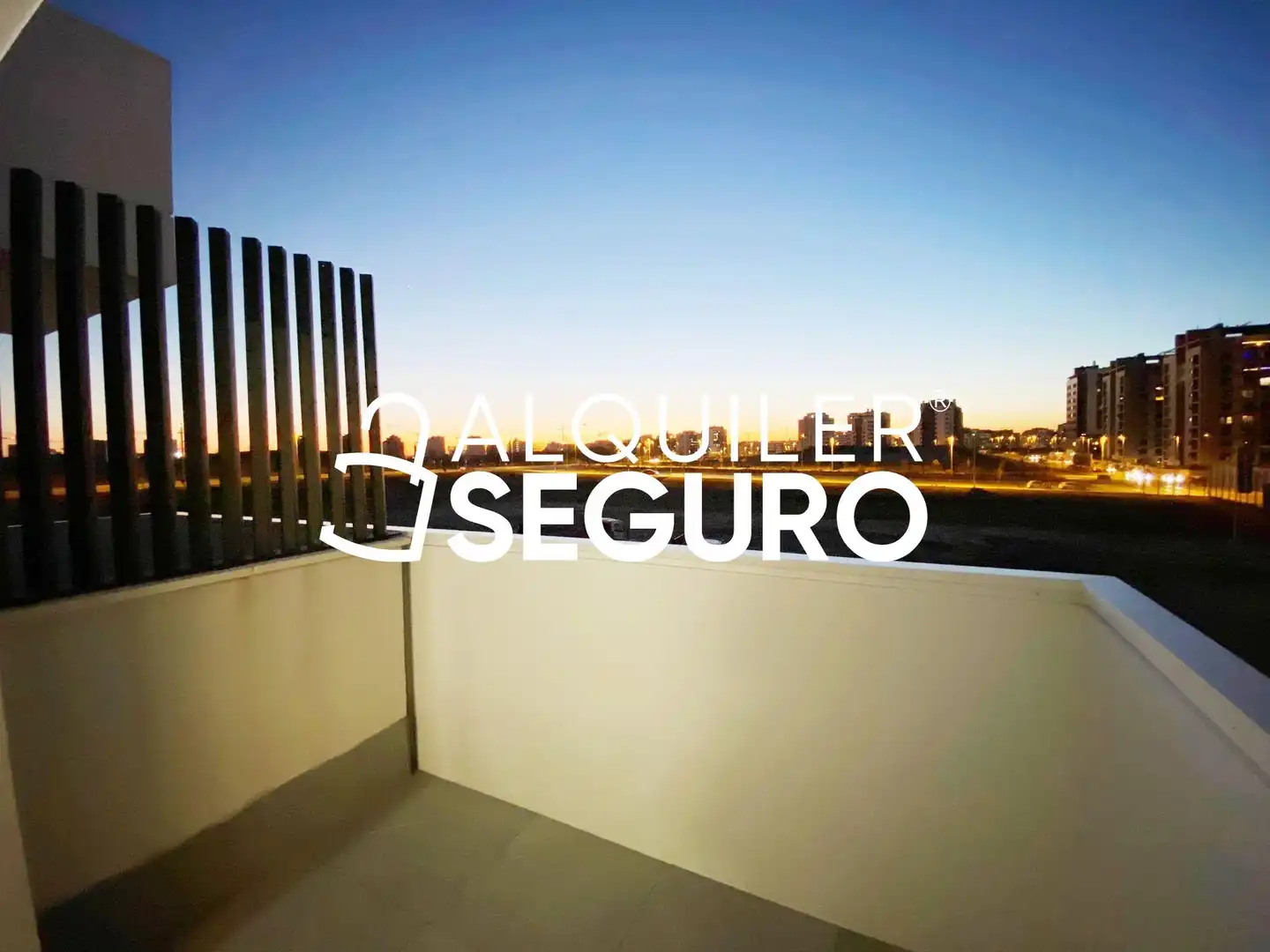 Balcony of Flat for rent in Madrid  with Air Conditioner, Heating and Terrace