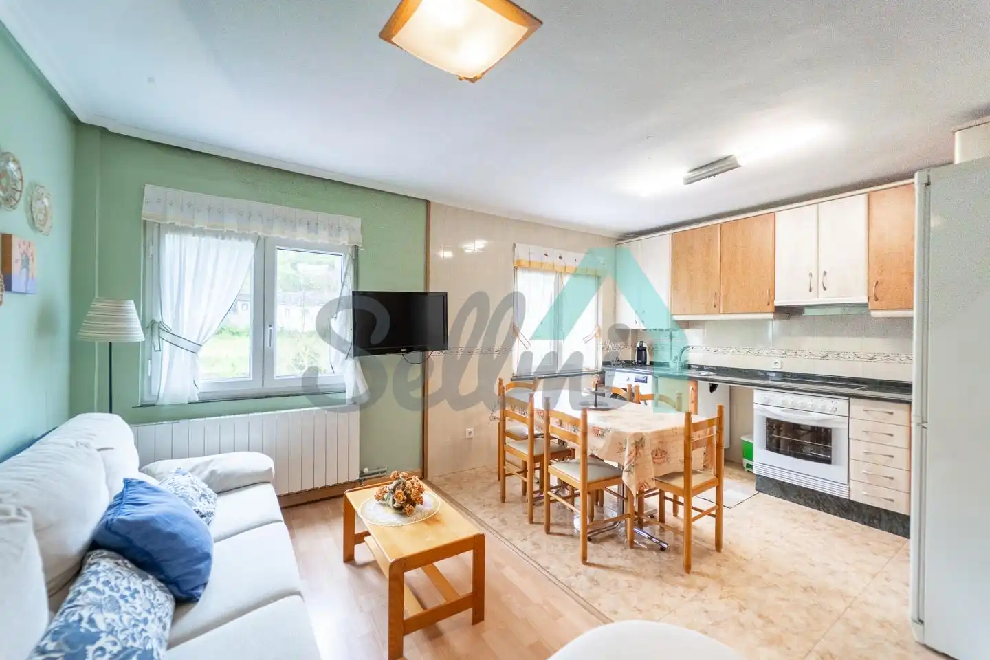 Kitchen of Flat for sale in Vegadeo  with Heating and Furnished