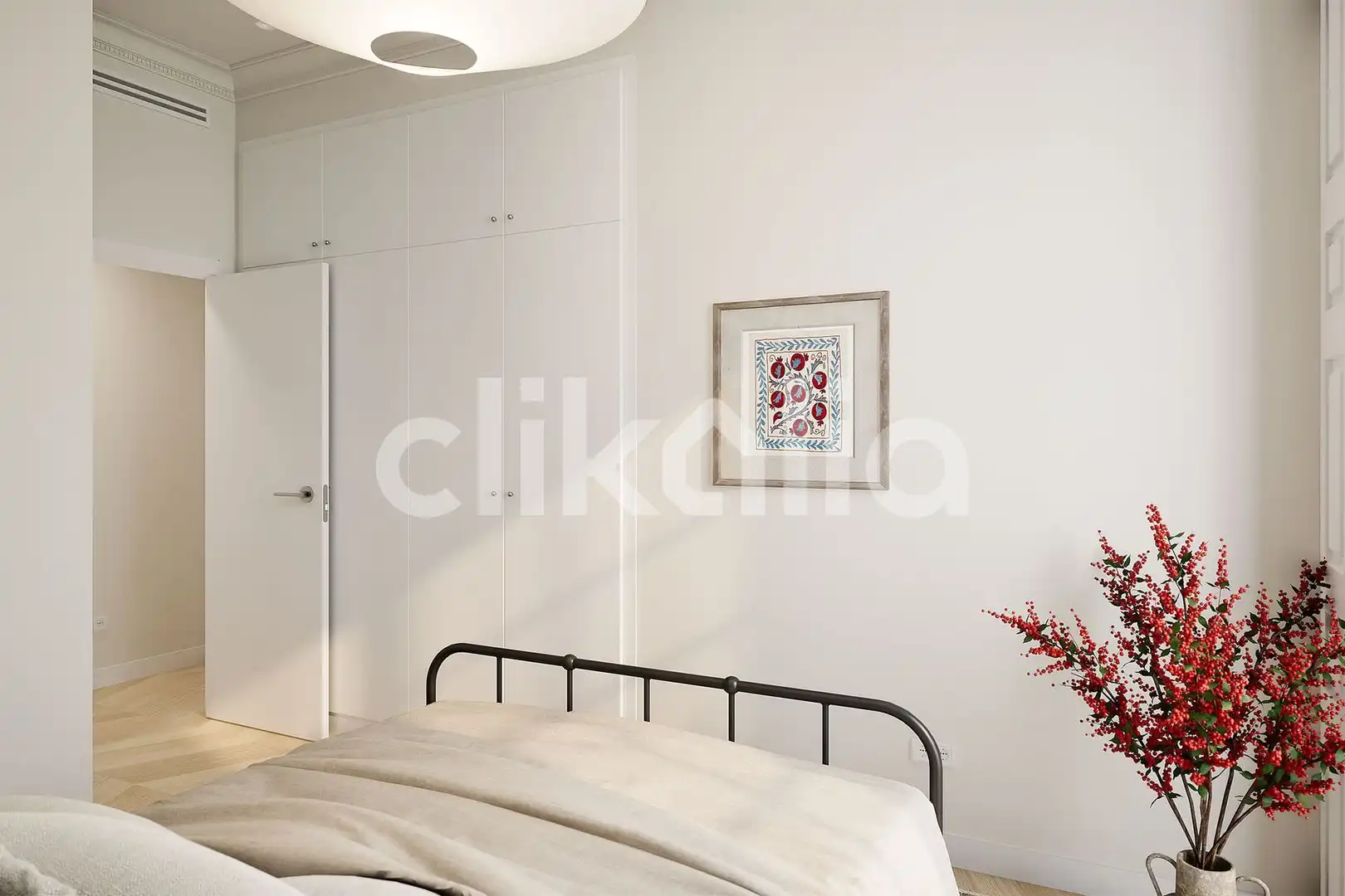 Bedroom of Flat for sale in Sevilla  with Air Conditioner and Terrace