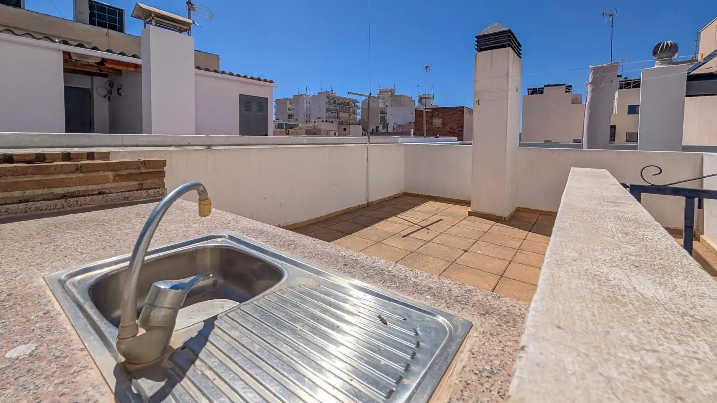 Terrace of Flat for sale in Santa Pola  with Air Conditioner, Heating and Terrace