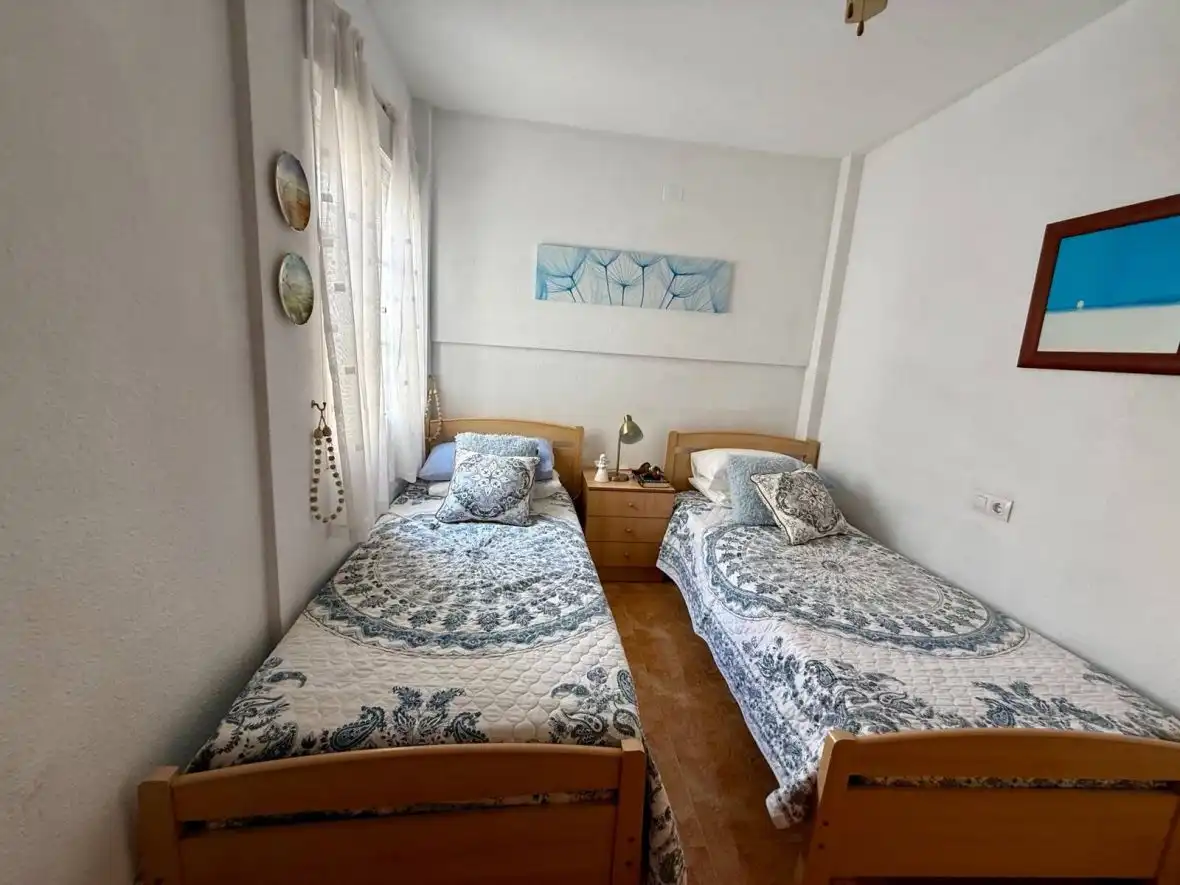 Schlafzimmer von Wohnungen zum Verkauf in Santa Pola mit Heizung, Terrasse und Schwimmbad