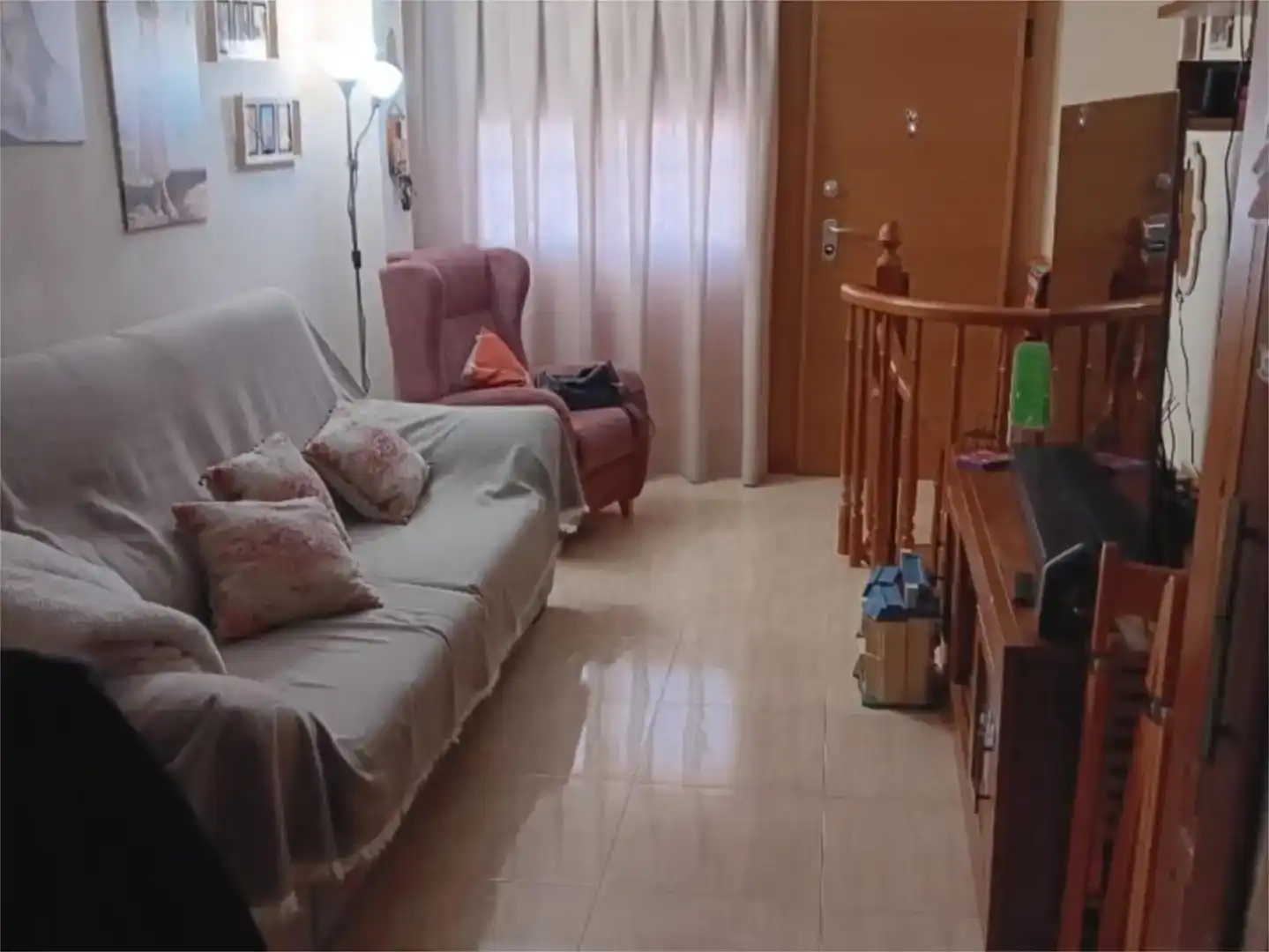 Sala d'estar de Pis en venda en Abanilla amb Aire condicionat i Moblat