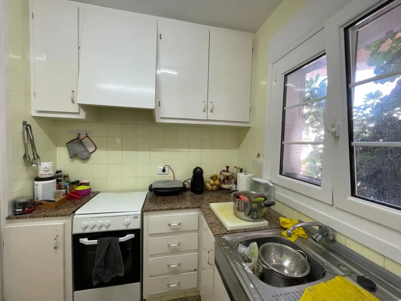Cuina de Apartament en venda en Es Mercadal amb Terrassa, Piscina i Balcó