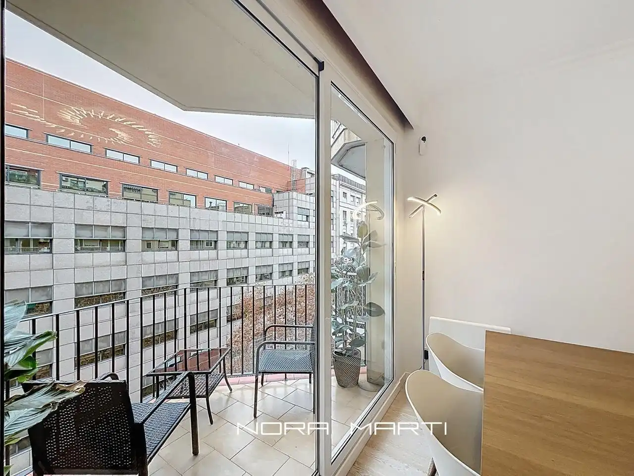 Balcony of Flat for sale in Barcelona  with Air Conditioner, Heating and Parquet flooring