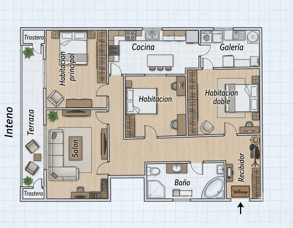 Flat with lift for sale in Carrer d'Aiora, imagen 25