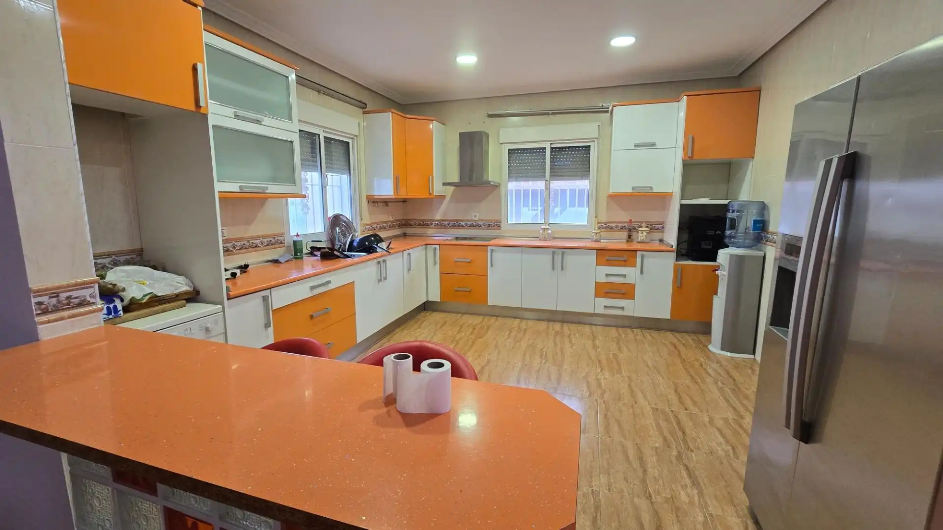 Cuina de Casa o xalet en venda en Elche / Elx amb Aire condicionat, Terrassa i Traster