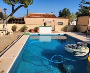 Swimming pool of House or chalet for sale in Elche / Elx  with Air Conditioner, Heating and Private garden