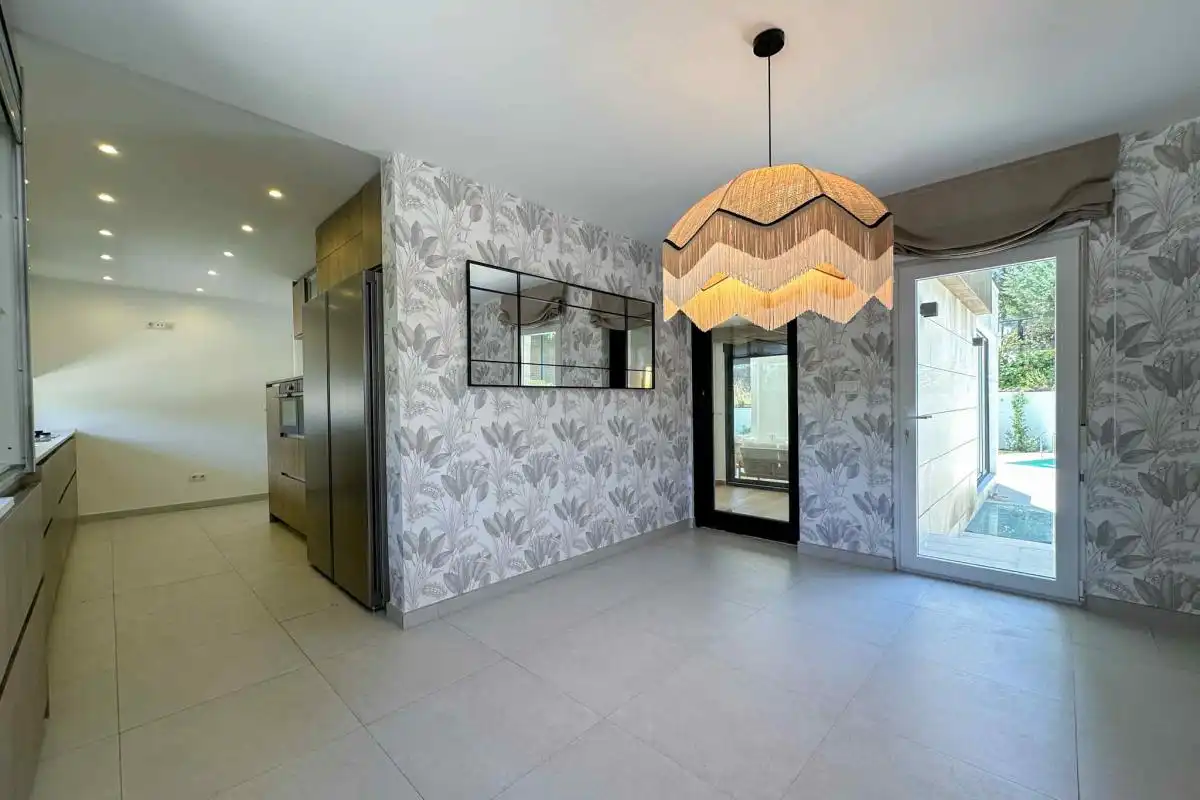 Dining room of Houses for rent in La Moraleja  with Air Conditioner, Heating and Private garden
