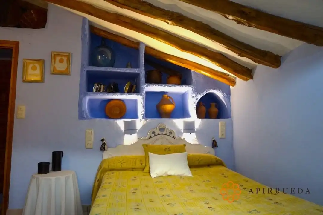 Bedroom of Houses for sale in Bijuesca  with Heating and Furnished