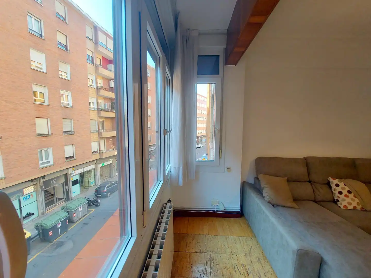 Bedroom of Flat for sale in Bilbao   with Heating, Furnished and Balcony