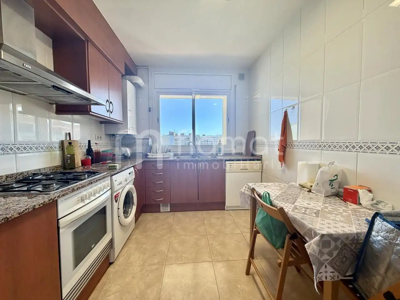 Cocina de Ático en venta en Malgrat de Mar con Aire acondicionado, Terraza y Balcón
