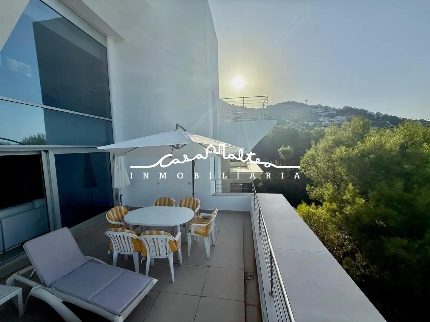 Terrassa de Casa o xalet de lloguer en Altea amb Aire condicionat, Calefacció i Jardí privat