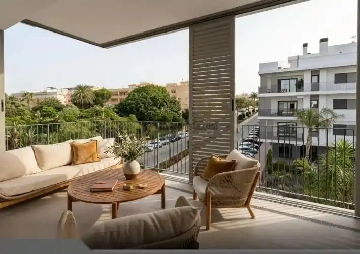 Attique avec piscine à louer à Carlos Cano 16