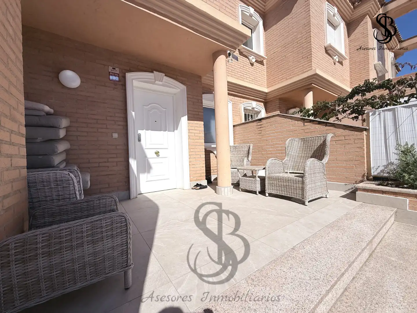 Terrassa de Casa adosada en venda en Sant Joan d'Alacant amb Aire condicionat, Calefacció i Jardí privat