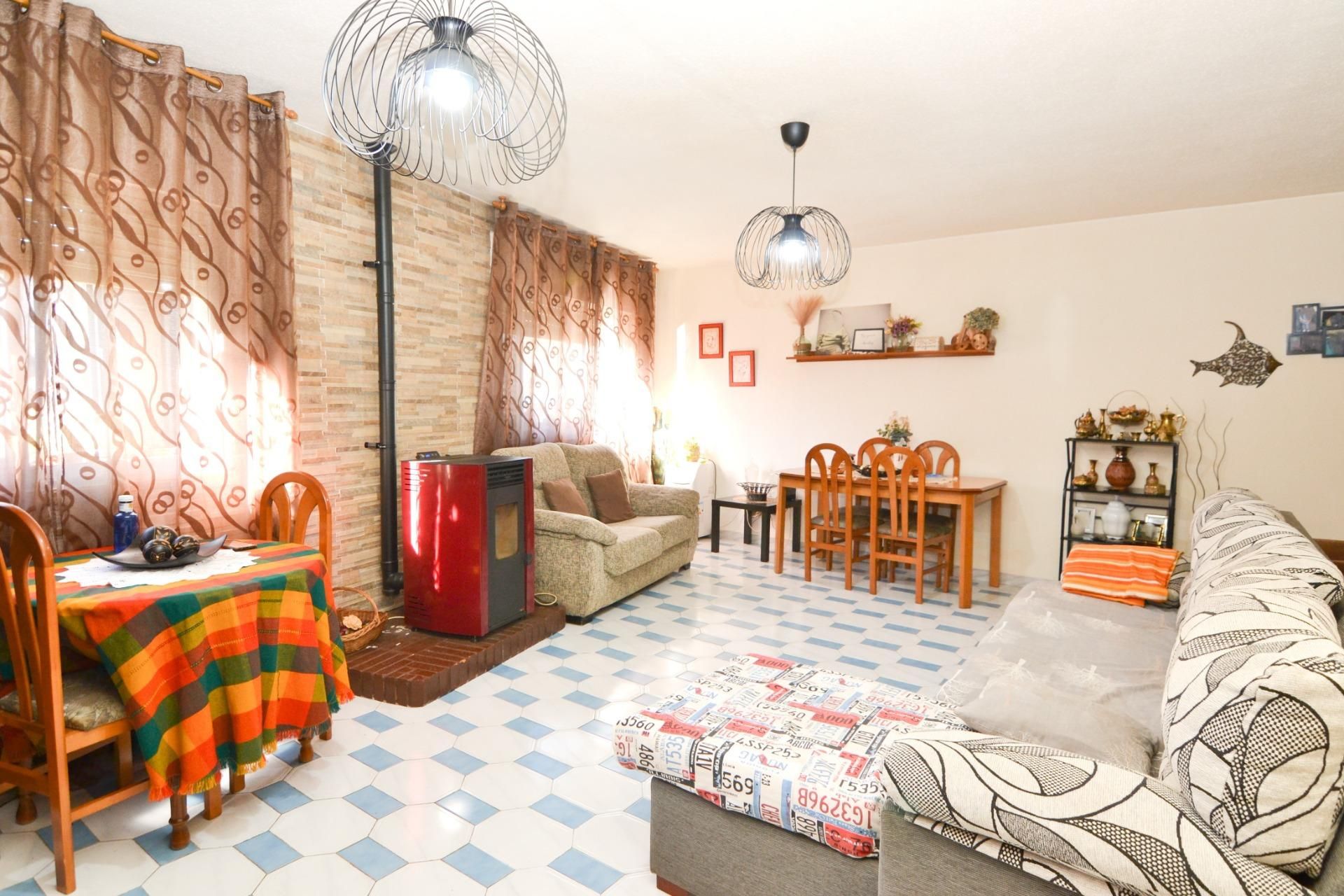 Living room of House or chalet for sale in Casavieja  with Air Conditioner and Terrace