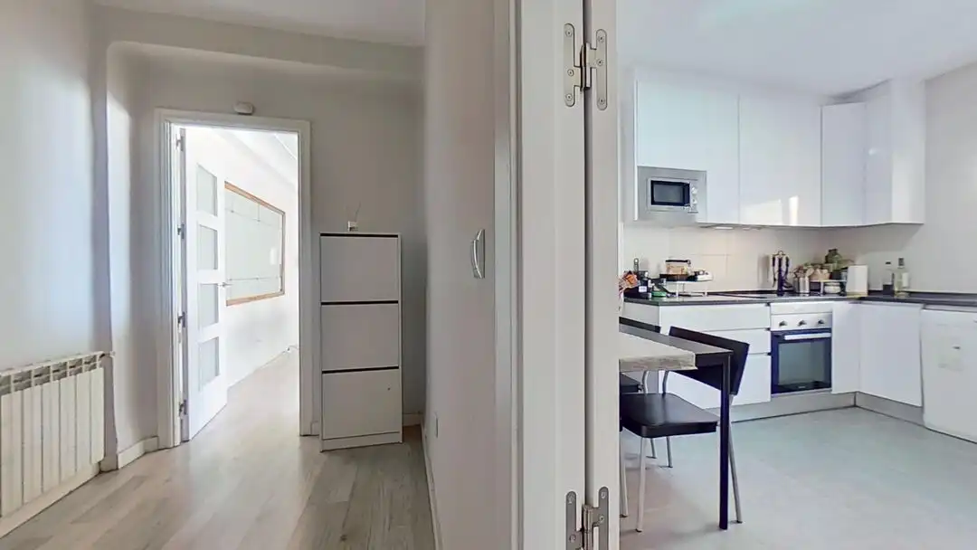 Kitchen of Flat for rent in  Madrid Capital  with Air Conditioner and Heating